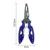 Alicates de Pesca Luya Acero Inoxidable Boca Curva Alicates Luya Fuertes Tijeras para Línea de Pesca Caballo Venta al por Mayor Línea de Pesca Equipo de Pesca