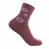 Calcetines de Algodón Puro Tipo "Mom" para Mujer Langsha, Calcetines de Algodón de Media Caña Absorbentes del Sudor y Resistentes al Olor, Calcetines Transpirables para Mujeres de Edad Media y Mayores, Transpirables y Absorbentes del Sudor