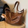 Bolsa de Axila de Nicho para Mulheres, Nova Moda Outono e Inverno Bolsa Dumpling Retrô, Bolsa Transversal de Ombro Versátil de Alto Nível