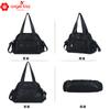 Bolso de Viaje Lavado Pu Estilo Nuevo 2025 Moda Europea y Americana Bolso de Mano de Gran Capacidad Bolso Cruzado Casual