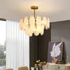 Lustre pequeno vintage francês de Murano para quarto e sala de jantar, lâmpada de arte em vidro artesanal de luxo de meados do século para escritório, ferro
