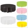 Mantel de color sólido de protección ambiental PE multicolor opcional impermeable y a prueba de aceite mantel de plástico para la cena se puede llevar contigo