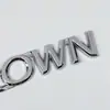 Placas de ABS Personalizadas, Emblemas Traseiros de Carro em Plástico Cromado Tridimensional, Placas de Identificação Metálicas, Placas de Identificação Estampadas Personalizadas para Comércio Exterior