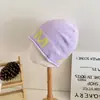 Gorro de Lana Coreano para Mujer, Otoño e Invierno, Gorro con Letras Ins para la Cabeza, Gorro Holgado de Calle con Personalidad Estilo Coreano