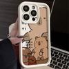 Pez de Madera Capibara 17Promax14Iphone15Apple13 Funda para Teléfono 12VivoHuawei11Xr8 Dibujos Animados6