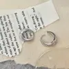 Otoño e Invierno Diseño Nicho Avanzado Superior Elegante Aretes de Argolla para Mujer Franceses Elegantes Hebilla de Oreja Anillo de Oreja Combinable Lujo Ligero Aretes de Comercio Exterior