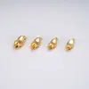 Al por mayor plata de ley 925 botón lingote barra hebilla pulsera de perlas collar hebilla de ajuste joyería jade accesorios de joyería DIY