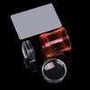 Juego completo de sellos de silicona para uñas, herramienta de transferencia de arte de uñas con impresión de doble cabezal, raspador de sello transparente para uñas francesas