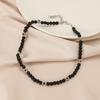 Cadena de Imitación al por Mayor Corazón de Melocotón Perla 03182 Estilo Collar de Corazón Estrella de Cinco Puntas para Mujer Perlas Rosas