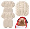 Pegatina Adhesiva Anti-caída con Corte Posterior Suave 2 en 1 Engrosable Zapatos de Tacón Alto Anti-desgaste Ajustable Tamaño Medio Almohadilla Almohadilla para el Talón