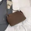 Bolso Nuevo de Gran Capacidad para Mujer, Bolso de Hombro Nuevo Simple con Cadena para Viajar, Bolso Tote Popular Versátil de PU Suave para Principios de Otoño