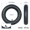 Cámara de aire inflable para patinetes en stock CITYNEYE al por mayor 8.5 pulgadas AV32/ 10 pulgadas CR202 válvula curva negra