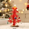 2026 Nova Decoração de Natal Pequena Árvore de Natal de Mesa Pacote de Material DIY para Casa Mini Enfeite Pequeno Presente