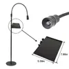 Lâmpada Roxo UV Ajustável para Cílios Grafting de Cílios Lâmpada de Cura UV Rápida com Pedal Lâmpada de Piso para Beleza com Bandeja