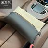 Porta Lenços para Carro, Porta Lenços para Carro de Couro PU de Alta Qualidade, Acessórios para Interior de Carro, Armazenamento de Bolsa de Lenços Ajustável