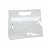Bolsa de embalaje de PVC de película plástica, bolsa de lavado, bolsa de almacenamiento de archivos de PVC esmerilado, bolsa de cosméticos portátil de PVC