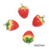 Aliexpress Estéreo Fruta Artificial Fresa Accesorios para el Cabello Accesorios DIY Aretes Collar Material Colgante Casero