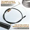 Fuente transfronteriza 127-0733 Cortacésped de tracción delantera autopropulsado cable de arranque por tracción Cable de arranque de tracción de cortacésped