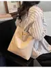 2026 Bolsa de Lona Linda Nueva Moda Dibujos Animados Bolso de Hombro Gran Capacidad Casual Exquisito Bolso Tote para Viaje