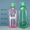 Botella de Detergente para Platos de 1.5 Litros Botella de Empaque de Contenedor de Detergente para Platos de 500 ml Botella de Plástico para el Hogar de PET de 2 L Contenedor de Plástico