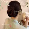 Pasador de Borlas Estilo Antiguo para Mujer, Pasador Floral de Alta Gama, Pasador de Estilo Chino de Nicho, Accesorio para el Cabello Hanfu Cheongsam