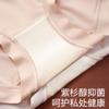 Ropa interior de encaje hueco de cintura alta para mujer, talla grande, cómoda, transpirable, moldeado ligero, ajusta el abdomen, cobertura completa de glúteos, bragas sin costuras para mujer
