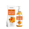 OCEAURA Gel de Baño con Aroma a Caqui Limpieza Diaria Espuma Hidratante con una Fragancia Densa, Fresca y Duradera