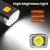 Luz de Bicicleta Nova Mini Transfronteiriça, Luz para Exterior, Luz para Ciclismo, Ajuste de Quatro Velocidades, Carregamento USB, Luz Portátil para Ciclismo Noturno