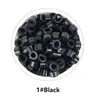 Herramientas transfronterizas para extensiones de cabello: Anillos de silicona de 50*30 para extensiones de cabello, adecuados tanto para cabello humano como para cabello sintético