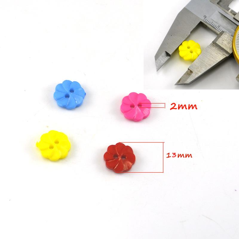13mm-200-Pcs-Lot-Mixed-2-Holes