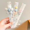 Diadema Infantil de Princesa Sirena con Velcro Mágico, Adhesivo Lindo de Fleco para Bebé, Postizo para Cabello Suelto, Diadema, Accesorio para el Cabello de Niñas