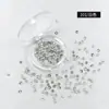Dongzhou Crystal Diamante Redondo de 3 mm Diamante Redondo de Fondo Puntiagudo Ss12 Diamante Suplementario de Cristal K9 de Alta Calidad Diamante Popular de Xiaohongshu para Arte de Uñas