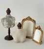 Soporte de exhibición de collar para cuello de retrato, soporte para collares, soporte para accesorios de joyería y sombreros, toalla para babas de mascotas para sesión de fotos en vivo