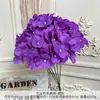 Buquê Artificial de Hortênsia de Cinco Cabeças Flores Artificiais de Seda Acabadas Arranjo de Chão para Casamento Flores Plásticas Decoração de Casamento