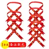 Pañuelo de Ánimo para Examen de Admisión a Preparatoria y Universidad, Pañuelo para Reunión Deportiva Estudiantil de 100 Días, Pulsera, Cinta Roja
