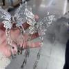 Pinza de Agarre con Borla de Mariposa Estilo Étnico Nuevo Clip de Tiburón para la Parte Trasera de la Cabeza Retro Chino Pinza para el Cabello Elegante Adorno para el Cabello Hanfu