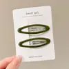 Pinza BB única y versátil de alta gama para mujer, clip lateral simple estilo ins 2026 nuevo, accesorio de pinza para el cabello básico elegante