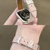 Adecuado para Apple S12S10987Se Correa de Reloj Starlight Kt Cat Moda Lujo Ligero Cuero Pulsera de Muñeca para Mujer Correa de Reloj