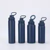 Atacado Transfronteiriço de Copos Térmicos de Aço Inoxidável 304, Garrafa de Cor Lisa para Espaço Externo, Copo Térmico de Alta Capacidade com Alto Valor Estético, Personalizável