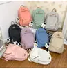 Mochila + BOLSA DE MODA + Tela de Nylon, Opciones Multicolor
