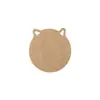 Manteles Individuales y Posavasos de Yute con Forma de Oreja de Gato Seleccionados Cuidadosamente, Hechos de Material de Yute, Fáciles de Guardar y Resistentes a Altas Temperaturas