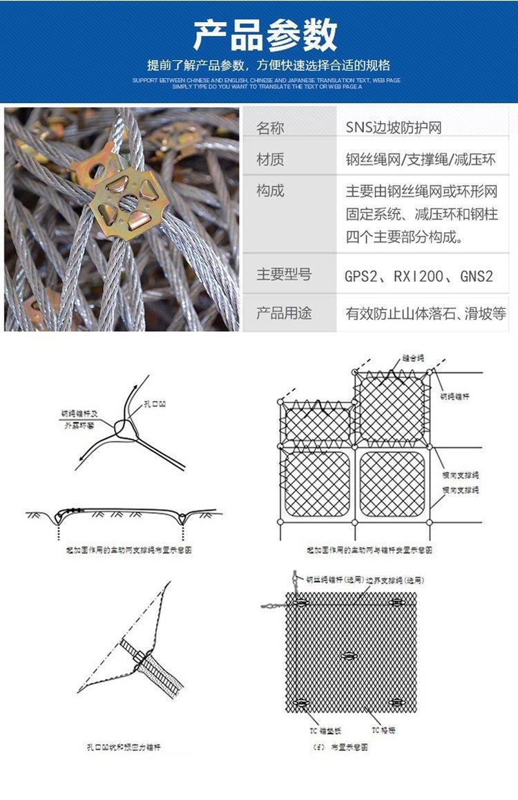 边坡防护网详情6