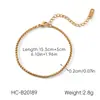 Pulseira Borboleta de Aço Inoxidável Europeia e Americana com Zircônia para Mulheres, Joia de Mão que Não Desbota, Joia de Luxo Leve e de Alta Qualidade, Joia de Aço Titânio Transfronteiriça