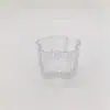 Suporte Criativo DIY para Vela de Aromaterapia Copo de Vidro para Preenchimento de Cera Suporte para Vela com Preenchimento de Flor de Ameixa Copo de Preenchimento de Cera Decoração de Atmosfera para Hotel Restaurante