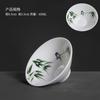 Juego de té de kung fu pintado a mano de porcelana azul y blanca de Jingdezhen, taza de té pequeña, taza de cerámica, taza de té, tazón de té de porcelana blanca