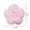 Parche de Tela para Planchar de Flor de Ciruelo Pequeña para Ropa, Parche Adhesivo para Parche de Agujero de Reparación de Mantel de Hotel, Accesorios para Ropa