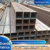 Galvanizado a quente q345b tubo quadrado sem costura tubo de estufa tubo galvanizado quadrado fábrica cortina parede quadrado tubo retangular tubo de ferro tubo quadrado preto