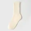 Calcetines para Hombre y Mujer, Engrosados y Cálidos, Calcetines de Rizo de Algodón Puro, Altamente Elásticos, Transpirables, No Constrictivos, Calcetines de Rizo de Tubo Alto, Esenciales para Otoño e Invierno