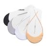 Empaque Fino Calcetines de Seda de Hielo con Correa para Mujer Talón Simple Pie Hueco Espesados Amortiguación de Aire Calcetines Invisibles para Mujer