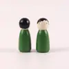 Juguetes de Graffiti Personalizados para Niños Niños y Niñas Figuras de Madera Pintadas a Mano Muñecas de Madera Coloridas Adornos Marioneta Decoración